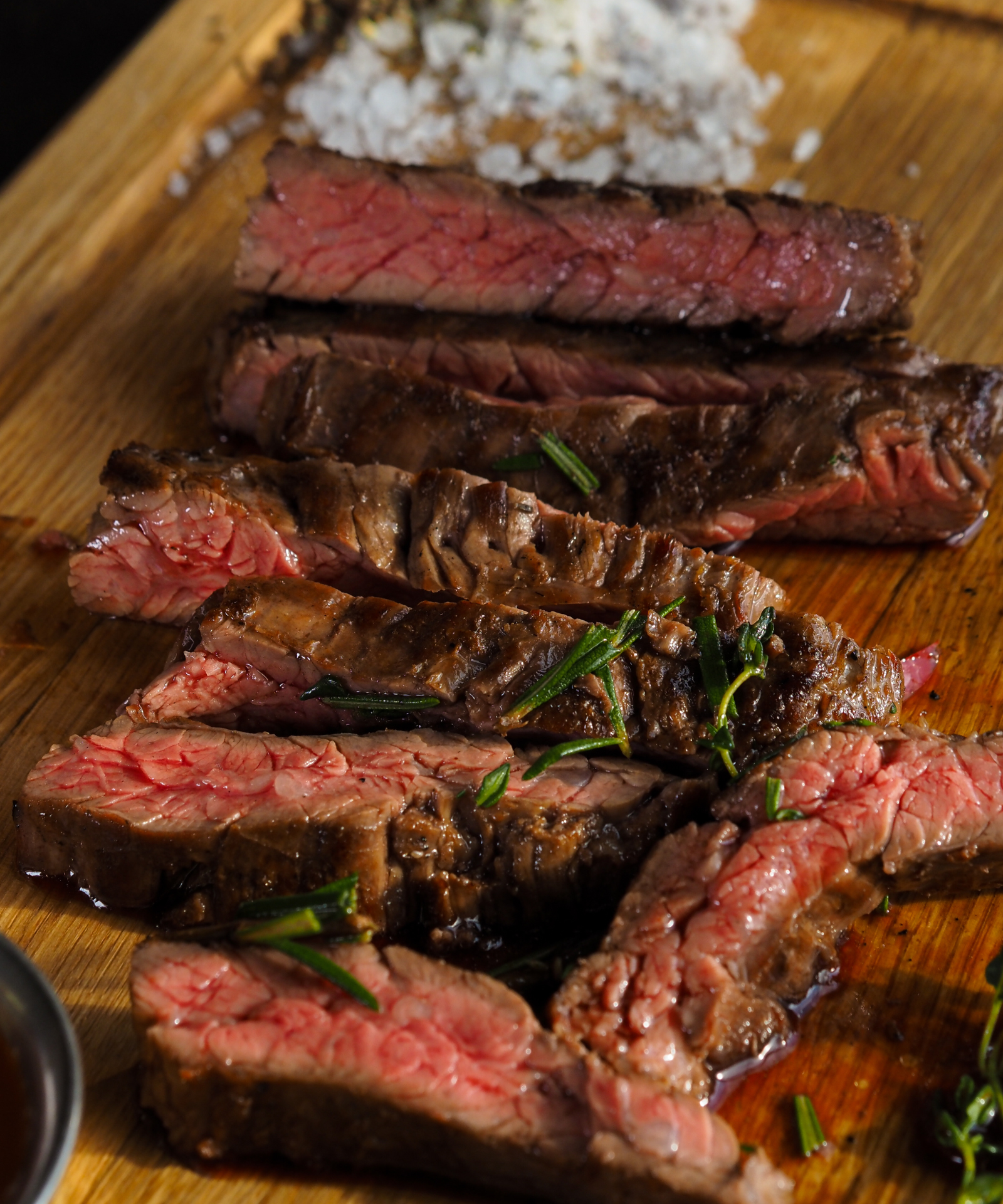 Sliced beef