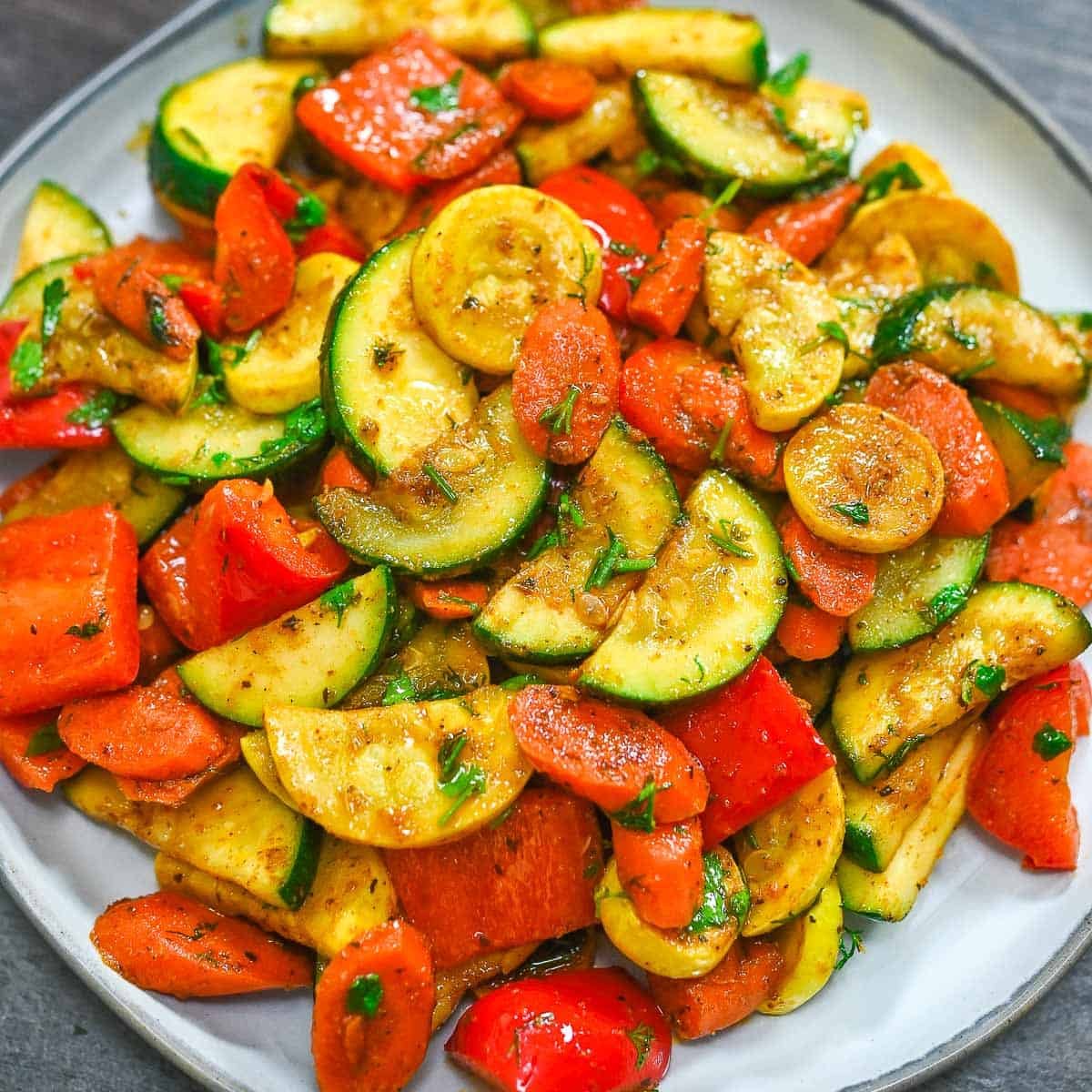 Sautéed vegetables